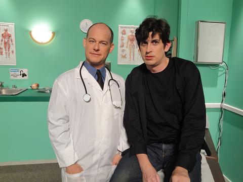 With the doctor