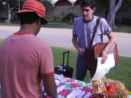 Choosing a snack