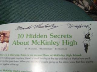 My autograph in a yearbook