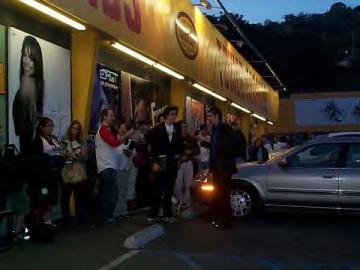 Outside Tower Records